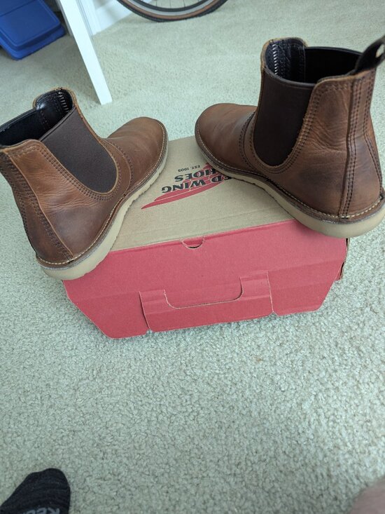Men\'s Red Wing boots size 9 main image 7